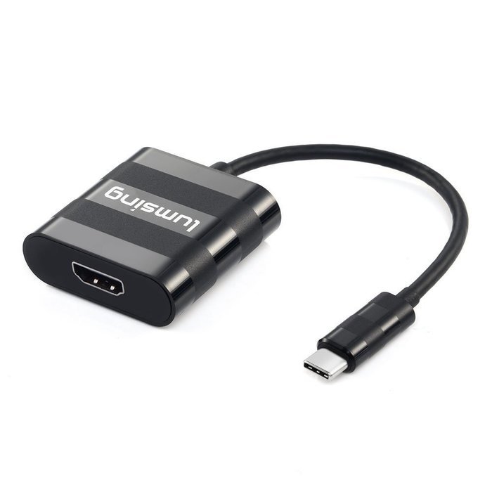 Lumsing High Speed USB 3.1 Type C to HDMI Adapter for MacBook 12 inch, ChromeBook Pixel, Nokia N1, ASUS G501,... N3