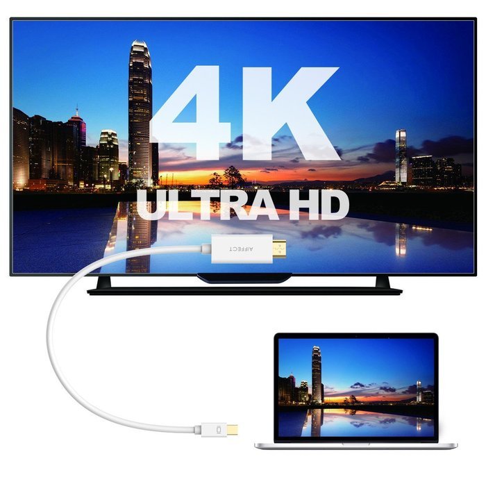 AIFFECT Mini DP to HDMI Cable 1080P Mini DisplayPort to HDMI Cable (Thunderbolt Port Compatible) for Apple Macbook... N11