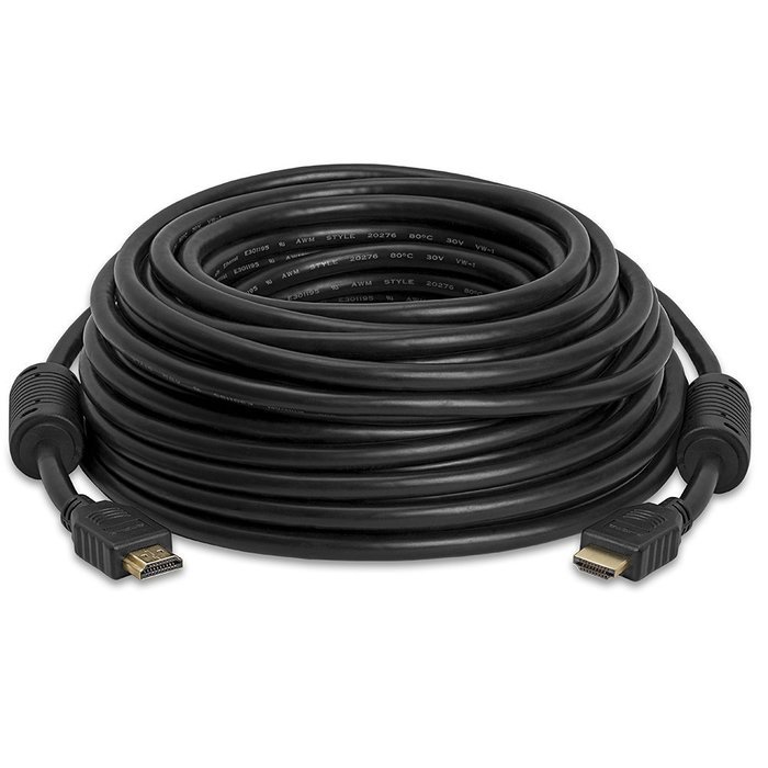 Cmple - HDMI 1.3 Cable Ferrite Cores (Gold Plated) -50ft N9