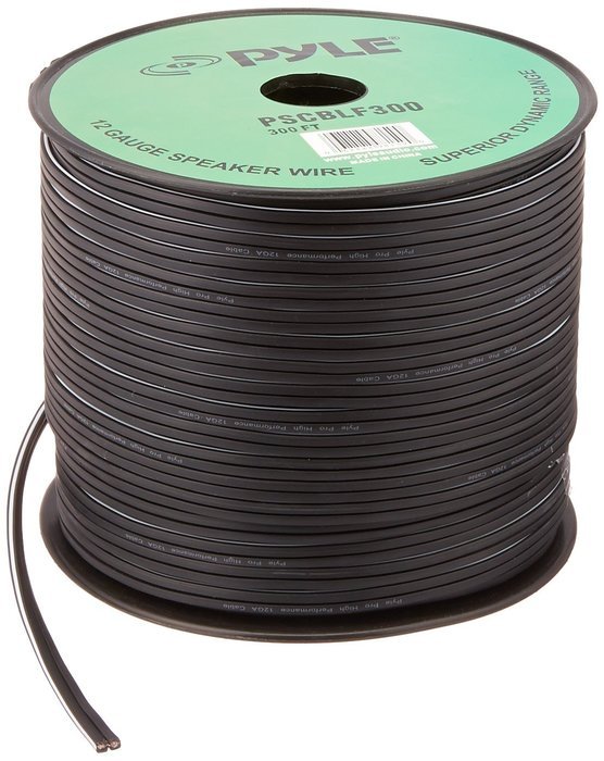 Pyle-Pro PSCBLF300 300 Feet 12 AWG Spool Speaker Cable with Rubber Jacket N2