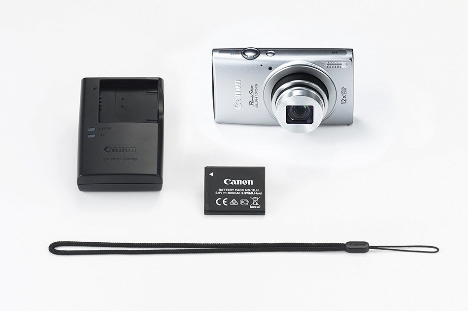 Canon PowerShot ELPH 170 IS (Silver) N7