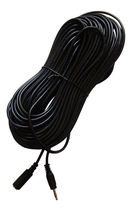 BAFX Products&reg; - 25 Foot - Shielded - Headphone Stereo Audio Extension - 3.5mm Jack - (M/F) Male to Female - Nickel... N4