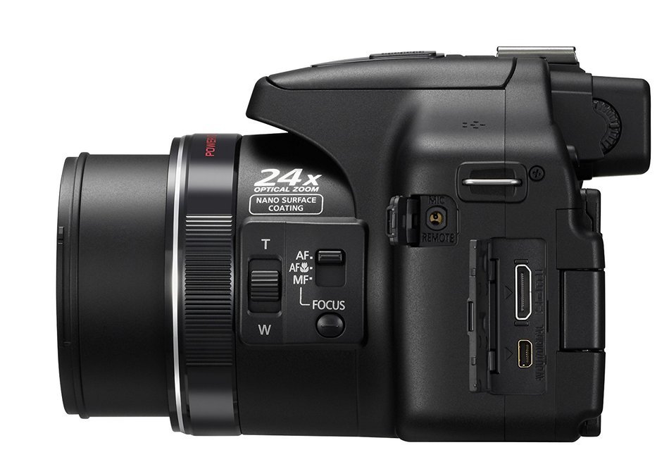 Panasonic DMC-FZ150K 12.1 MP Digital Camera with CMOS Sensor and 24x Optical Zoom (Black) (Discontinued by Manufacturer) N9