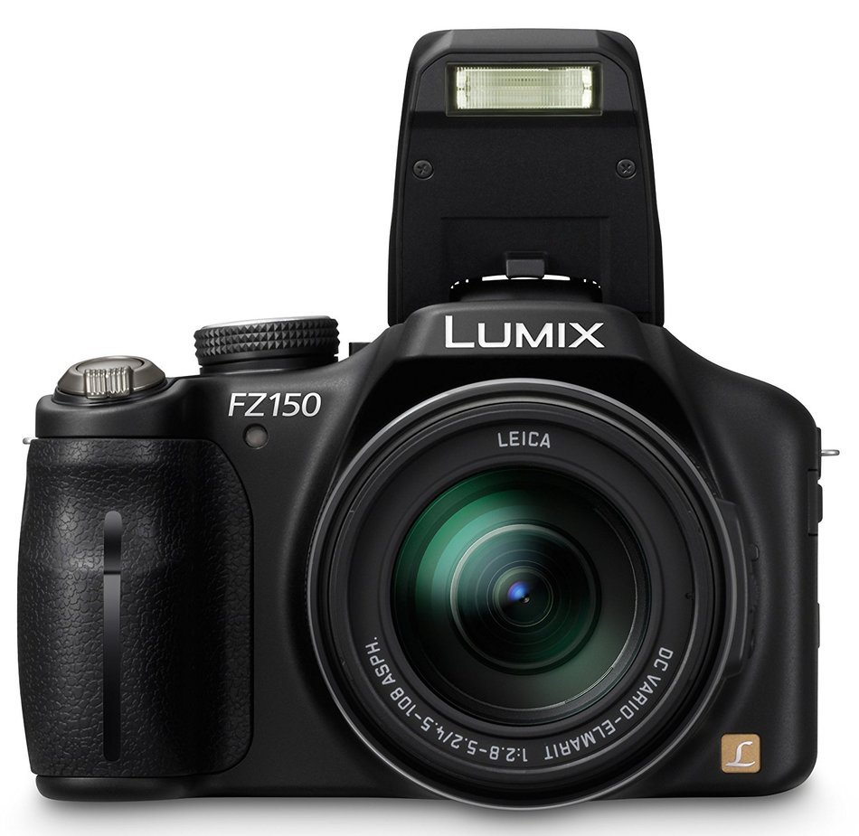 Panasonic DMC-FZ150K 12.1 MP Digital Camera with CMOS Sensor and 24x Optical Zoom (Black) (Discontinued by Manufacturer) N10