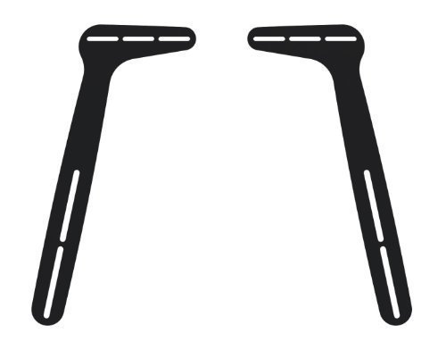 TechSol Universal Soundbar Bracket Mounting Brackets