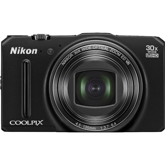 Nikon COOLPIX S9700 16.0 MP Wi-Fi Digital Camera with 30x Zoom NIKKOR Lens, GPS, and Full HD 1080p Video (Black... N2