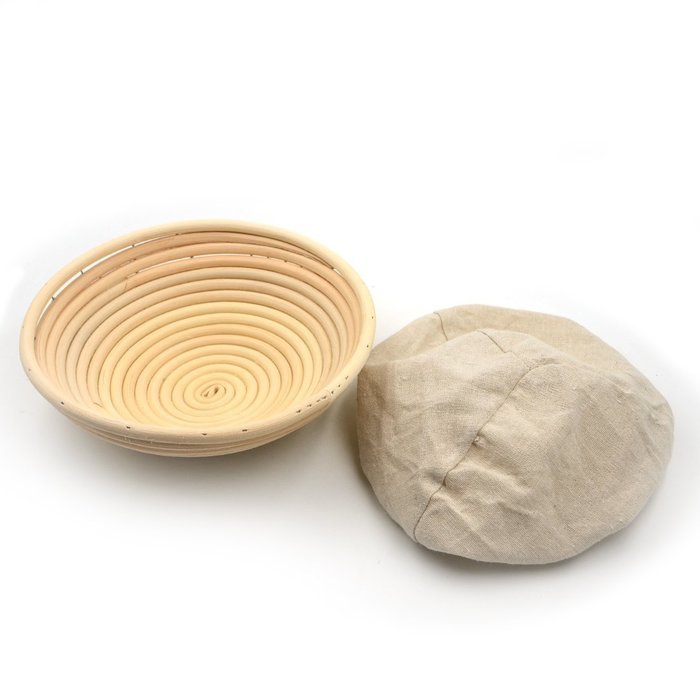 AngelaKerry 1pcs 34x15.5x7cm (1.3x0.6x0.2.8 inch) Banneton Brotform Long-Strip Bread Proofing Basket Handmade N37