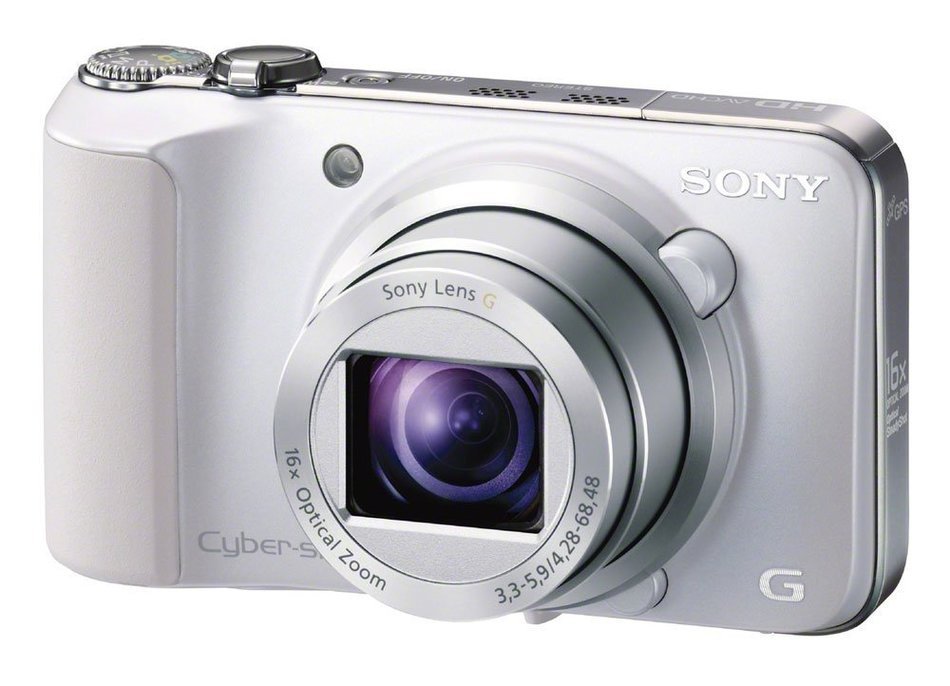Sony Cyber-shot DSC-HX10V 18.2 MP Exmor R CMOS Digital Camera with 16x Optical Zoom and 3.0-inch LCD (White) (... N3