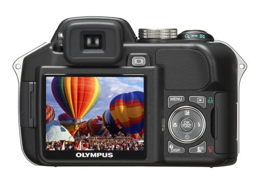 Olympus SP-560UZ 8MP Digital Camera with Dual Image Stabilized 18x Optical Zoom N3