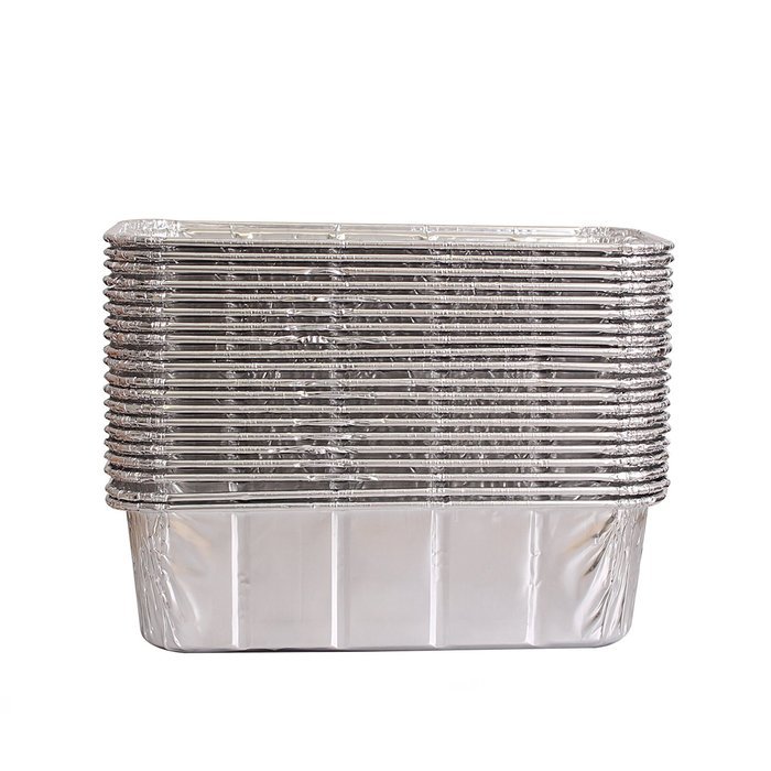 Party Bargains 2lb Disposable Aluminum Loafs Pans, 20 Count, Durable Quality Perfect For Homemade Cakes, Breads... N3