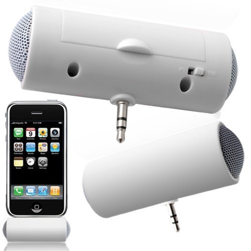 ESUMIC&reg;3.5mm Mini Portable Stereo Speaker for iPod iPhone MP3 MP4 Player Smartphone Tablet N3