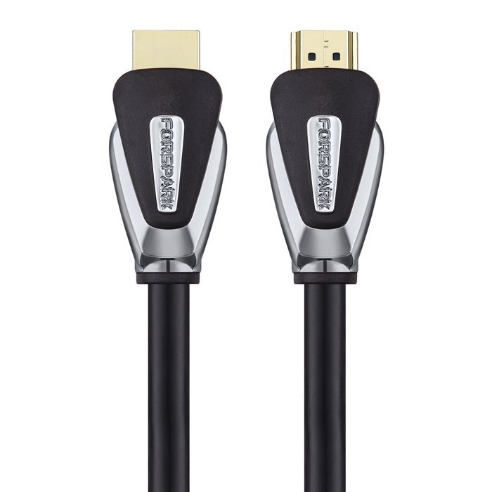 FORSPARK High Speed Ultra HDMI Cable 25ft with Ethernet ,Full HD, Supports 4K, 3D, 1080p Full HD Latest Version... N6