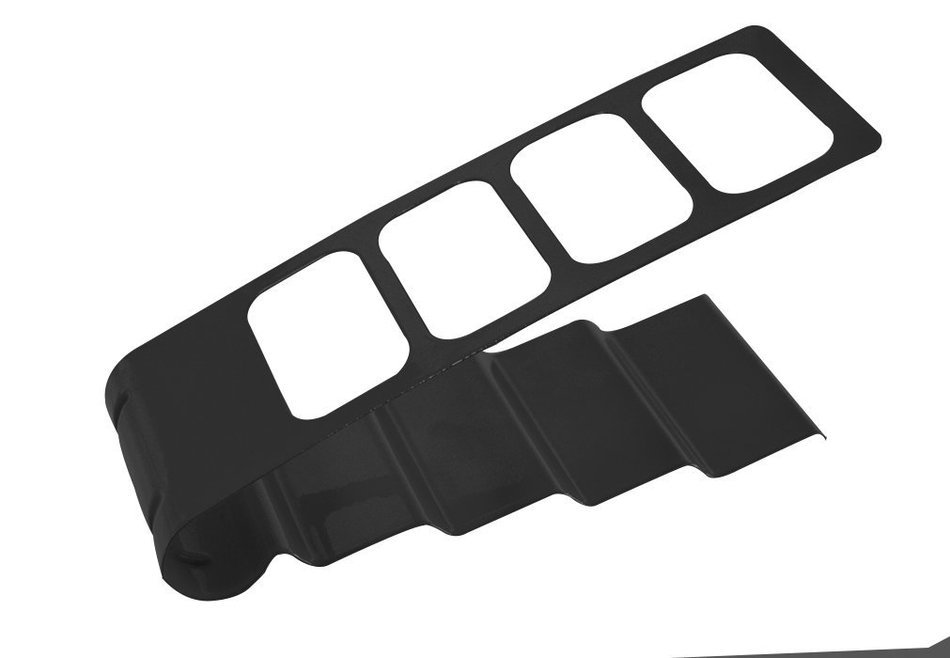 Bestwoohome Metal Storage Organizer Rack for TV Remote Control /CD/DVD/Desktop Supplies (Black) N18