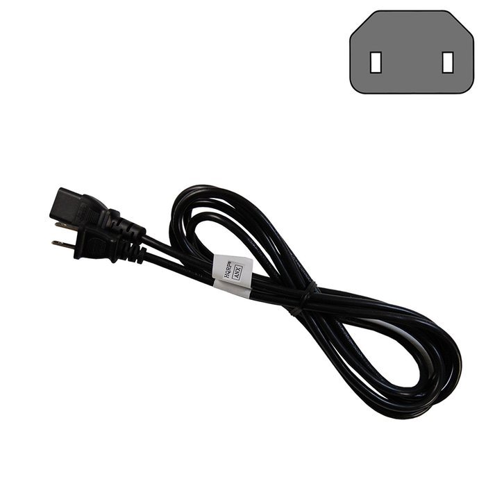 HQRP 10ft AC Power Cord for Definitive Technology ProSub 600 800 1000 Subwoofer Mains Cable + HQRP Coaster N2