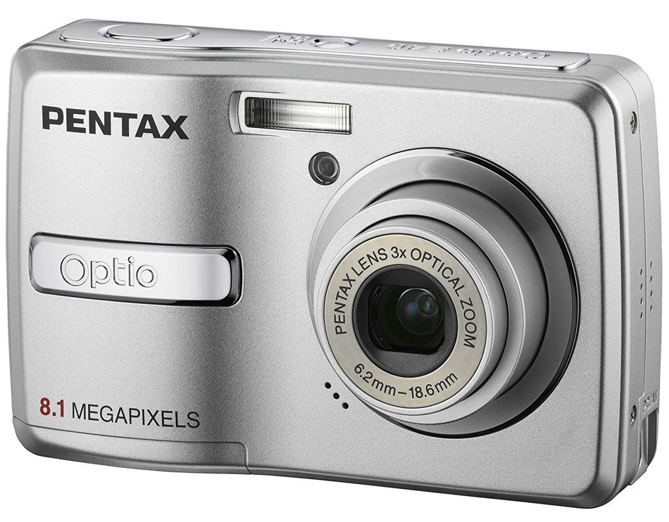 Pentax Optio E40 8.1MP Digital Camera with 3x Optical Zoom