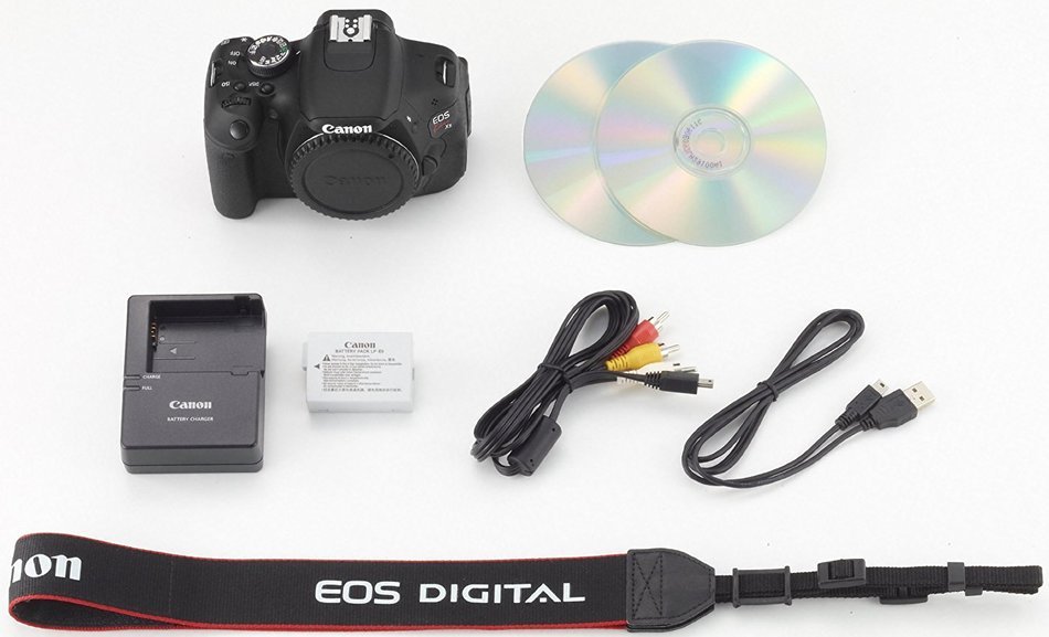 Canon EOS Kiss X5 Digital SLR Camera 2 Lens Kit - International Version (No Warranty) N14