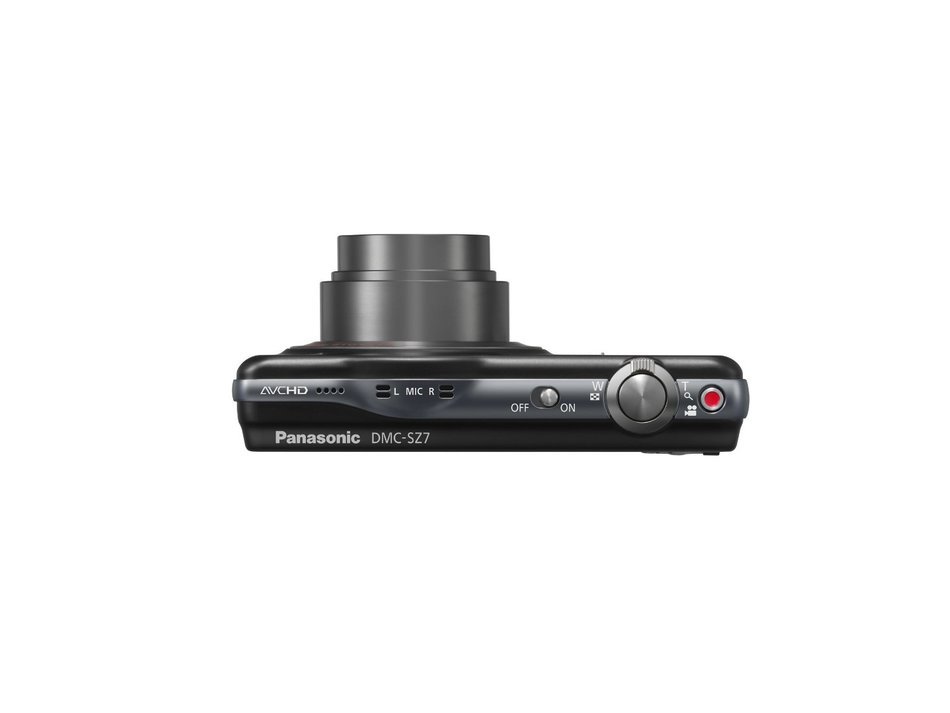 Panasonic Lumix SZ7 14.1 MP High Sensitivity MOS Digital Camera with 10x Optical Zoom (Black) N2