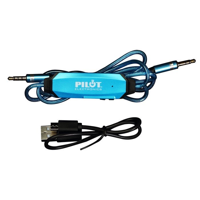 Pilot Electronics EL-1301B Electroluminescent V2 Audio Response Auxiliary Cable, Blue N4