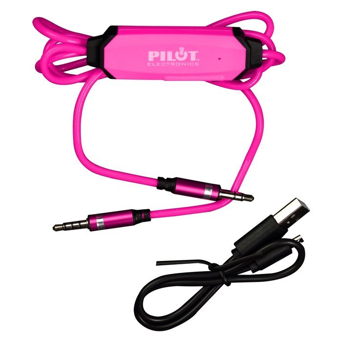 Pilot Electronics EL-1301B Electroluminescent V2 Audio Response Auxiliary Cable, Blue N6