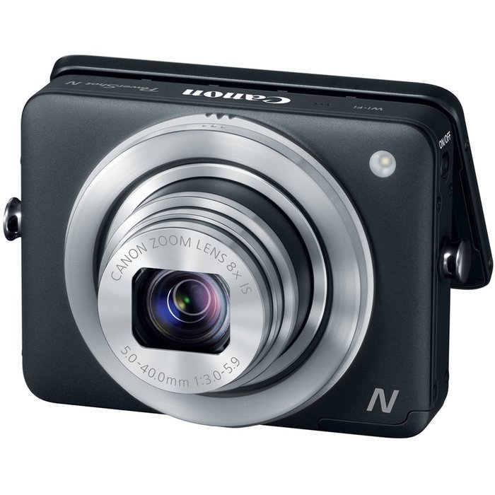 Canon PowerShot N 12.1 MP CMOS Digital Camera with 8x Optical Zoom and 28mm Wide-Angle Lens (Black) N6