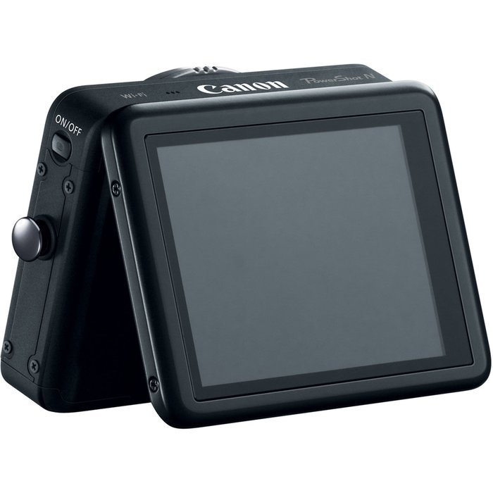 Canon PowerShot N 12.1 MP CMOS Digital Camera with 8x Optical Zoom and 28mm Wide-Angle Lens (Black) N7