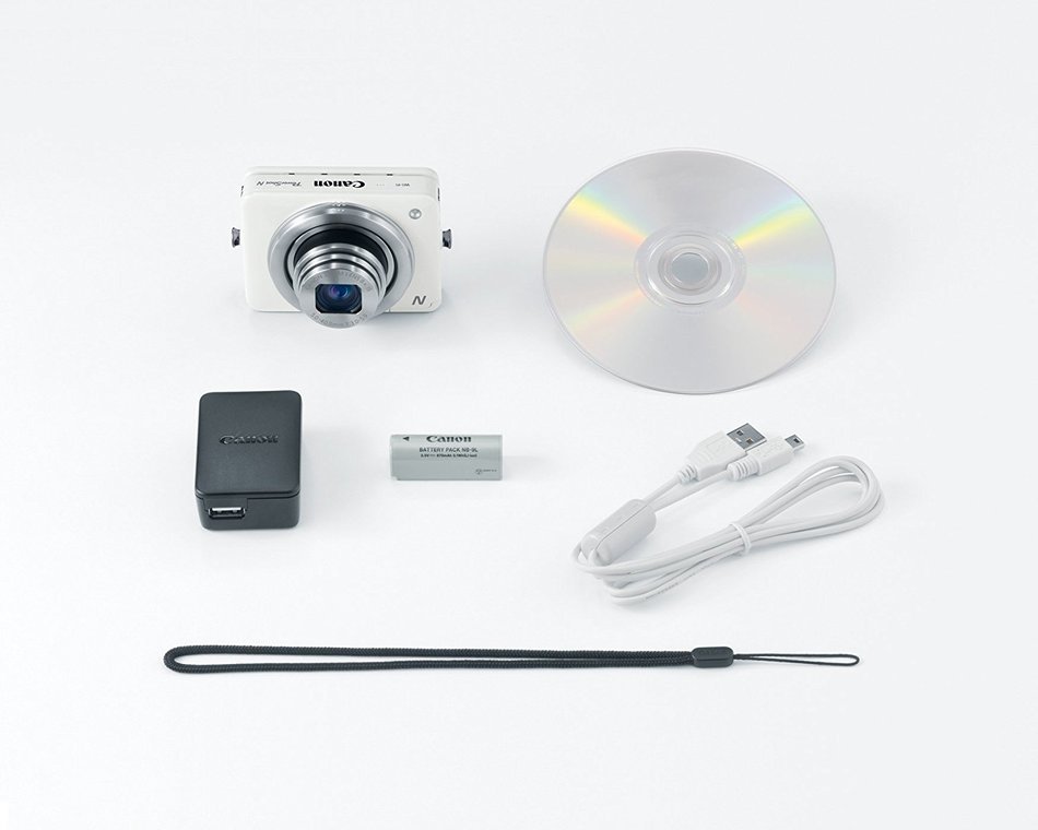 Canon PowerShot N 12.1 MP CMOS Digital Camera with 8x Optical Zoom and 28mm Wide-Angle Lens (Black) N8