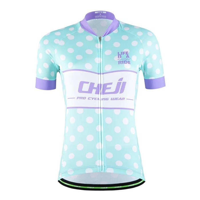 Ophelia Women Short Sleeve Cycling Jersey Pant Set+arm Sleeves(Skull,S) N24