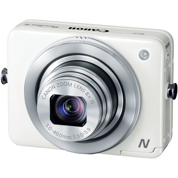 Canon PowerShot N 12.1 MP CMOS Digital Camera with 8x Optical Zoom and 28mm Wide-Angle Lens (Black) N9