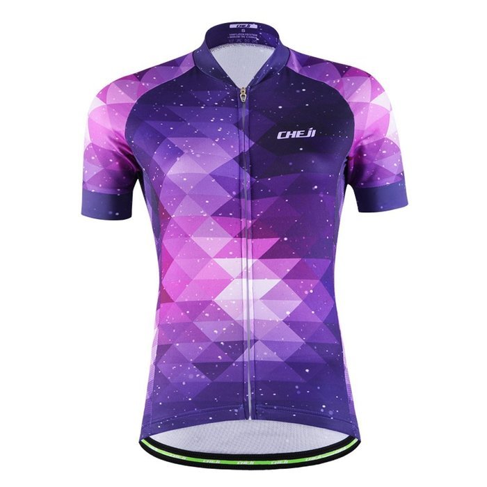 Ophelia Women Short Sleeve Cycling Jersey Pant Set+arm Sleeves(Skull,S) N26
