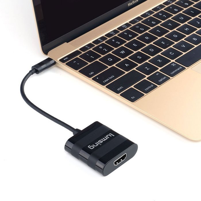 Lumsing High Speed USB 3.1 Type C to HDMI Adapter for MacBook 12 inch, ChromeBook Pixel, Nokia N1, ASUS G501,... N8