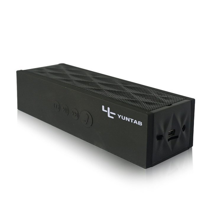 Yuntab Magicbox Wireless Mini Bluetooth Speaker Black Support TF Cards Works for bluetooth device (Iphone 6/ Iphone... N7
