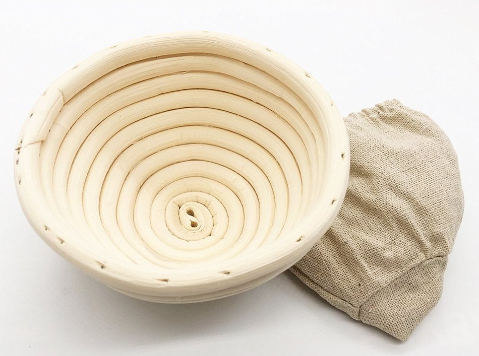 KOOTIPS Bread Basket Proofing Bowl - Premium Quality Multi-size Round Banneton Rattan For Rising Patterns Dough... N5