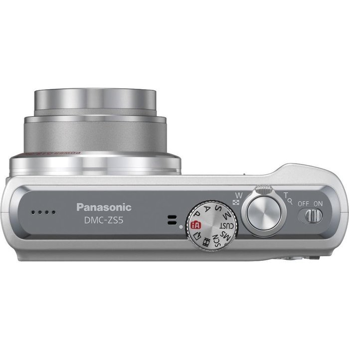 Panasonic Lumix DMC-ZS5 12.1 MP Digital Camera with 12x Optical Image Stabilized Zoom with 2.7-Inch LCD (Silver)
