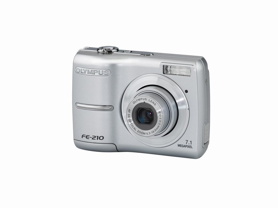 Olympus Stylus FE-210 7MP Digital Camera with Digital Image Stabilized ...