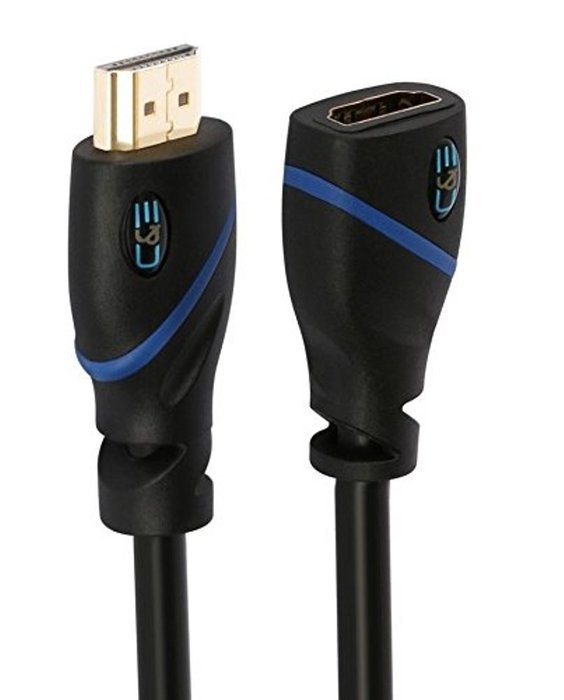 High Speed HDMI Cable - 50 Feet, With Ethernet - CL3 Certified - Supports 3D and Audio Return Channel N6