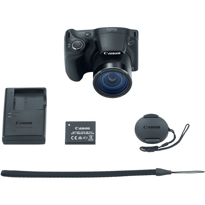 Canon PowerShot SX400 Digital Camera with 30x Optical Zoom (Red) N16
