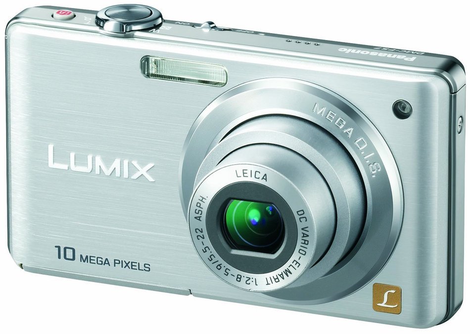 Panasonic Lumix DMC-FS7 10MP Digital Camera with 4x MEGA Optical Image Stabilized Zoom and 2.7 inch LCD (Silver) N3