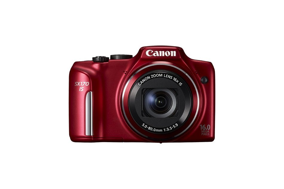 Canon PowerShot SX170 IS 16.0 MP Digital Camera, Black (discontinued by manufacturer) N2