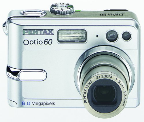 Pentax Optio 60 6MP Digital Camera with 3x Optical Zoom N4