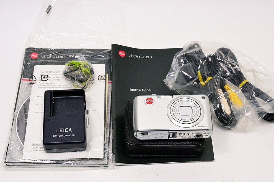 Leica C-LUX 1 6MP Digital Camera with 3.6x Optical Image Stabilized Zoom (Silver) N4
