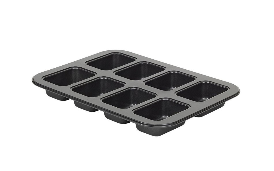 Bonny Nonstick Mini Loaf Pan, 8 Count