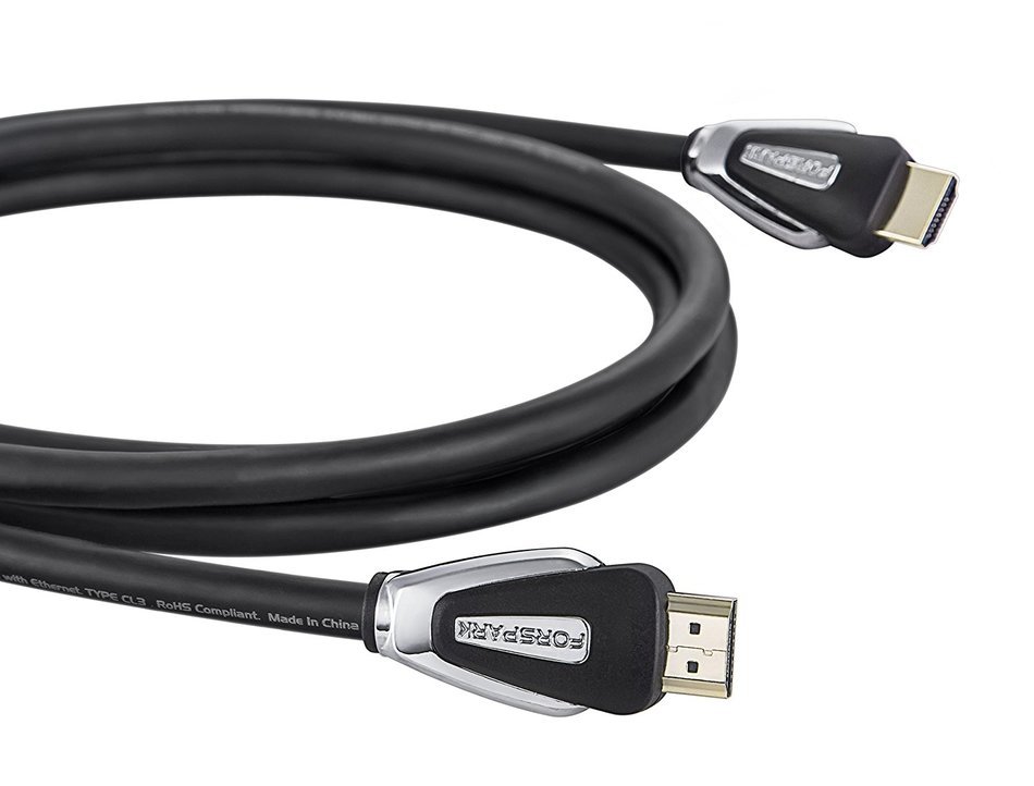 FORSPARK High Speed Ultra HDMI Cable 25ft with Ethernet ,Full HD, Supports 4K, 3D, 1080p Full HD Latest Version... N12