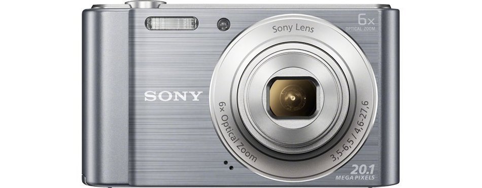 Sony DSCW810S.CE3 Appareil photo num&eacute;rique compact 20,1 Mpix Zoom optique 6x Argent N3