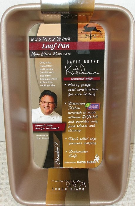David Burke Kitchen Commercial Weight Non-Stick Loaf Pan