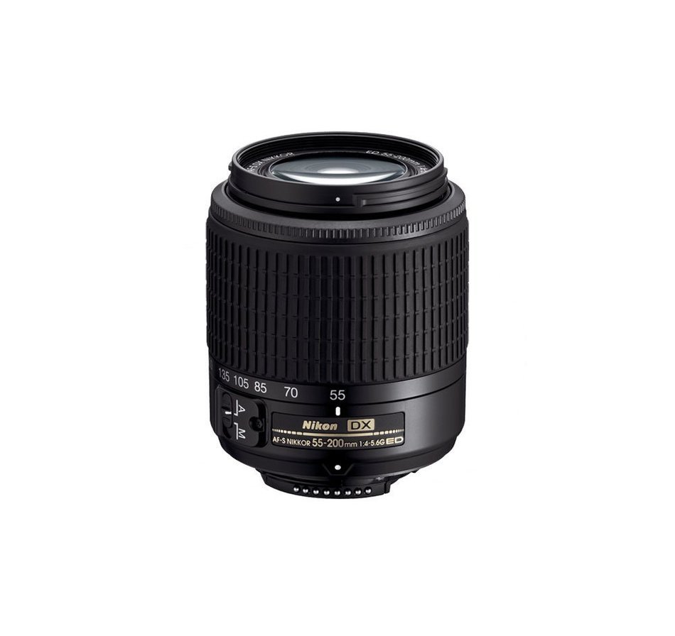 Nikon D3200 24.2 MP CMOS Digital SLR with 18-55mm VR and 55-200mm Non-VR DX Zoom Lenses N6