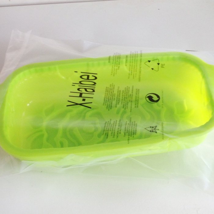 X-Haibei Rose Flower Loaf Pan Silicone Birthday Jello Cake Gelatina Mold Baking Mould N4