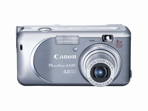 Canon PowerShot A430 4MP Digital Camera with 4x Optical Zoom N2
