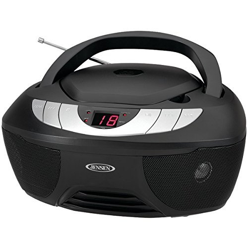 New JENSEN CD-475 Portable Stereo CD Player with AM/FM Radio