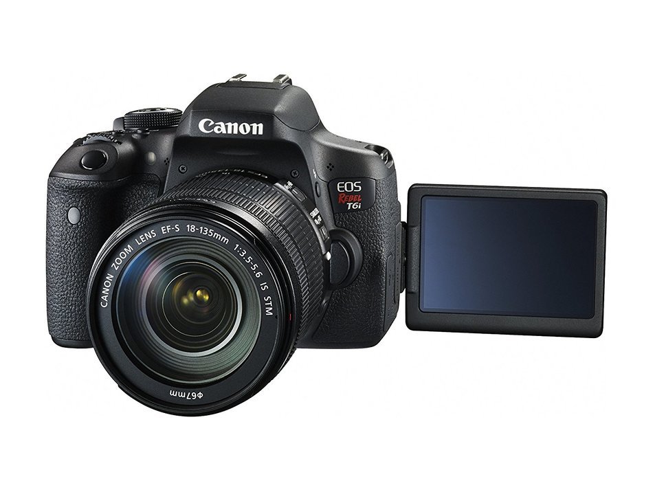 Canon EOS Rebel T6i Digital SLR (Body Only) - Wi-Fi Enabled N13