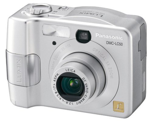 Remanufactured Panasonic DMCLC50 3.2MP Digital Camera with 3x Optical Zoom